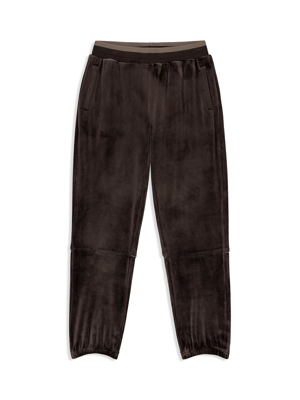 sergio tacchini Leta Velour Pant- Mulch