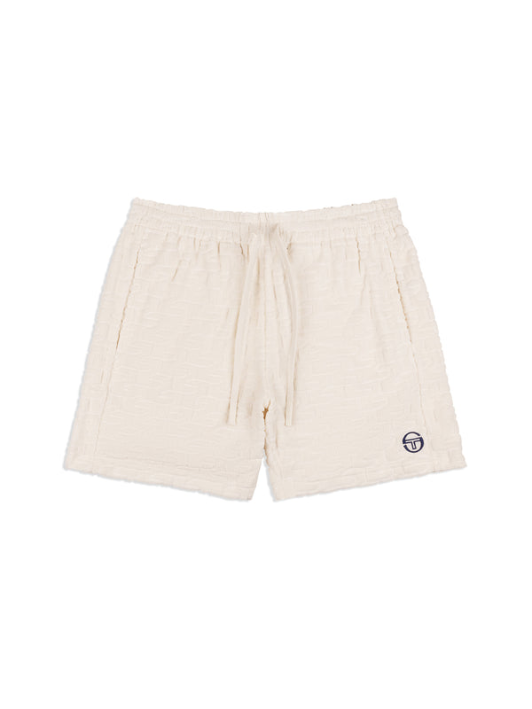sergio tacchini Livata Monogram Short- Gardenia
