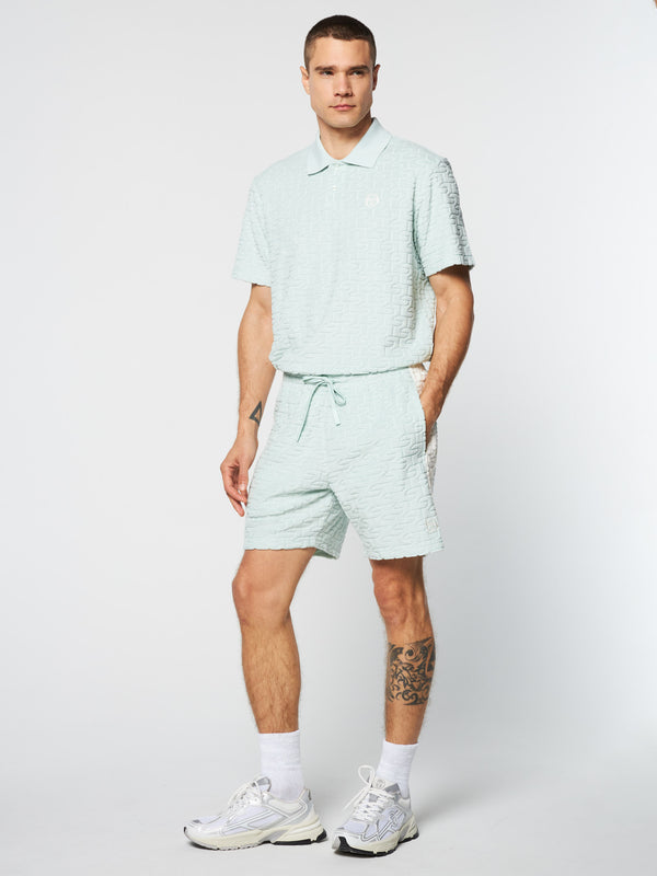 Sergio Tacchini Livata Monogram Short- Surf Spray