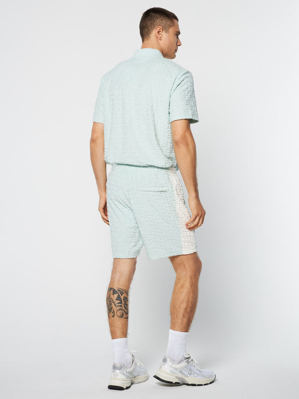 Sergio Tacchini Livata Monogram Short- Surf Spray