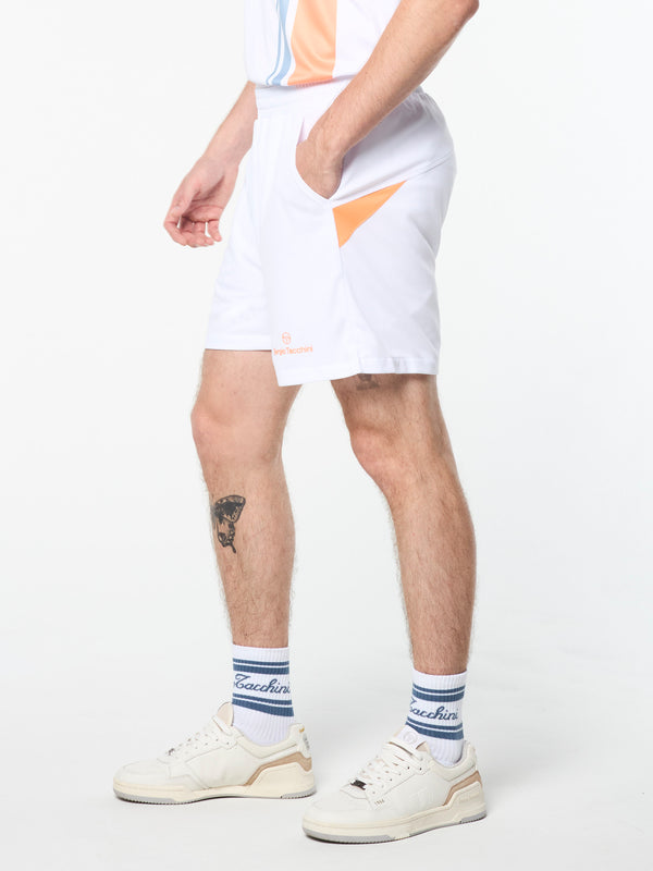 Sergio Tacchini Luca Piqué Short- Brilliant White