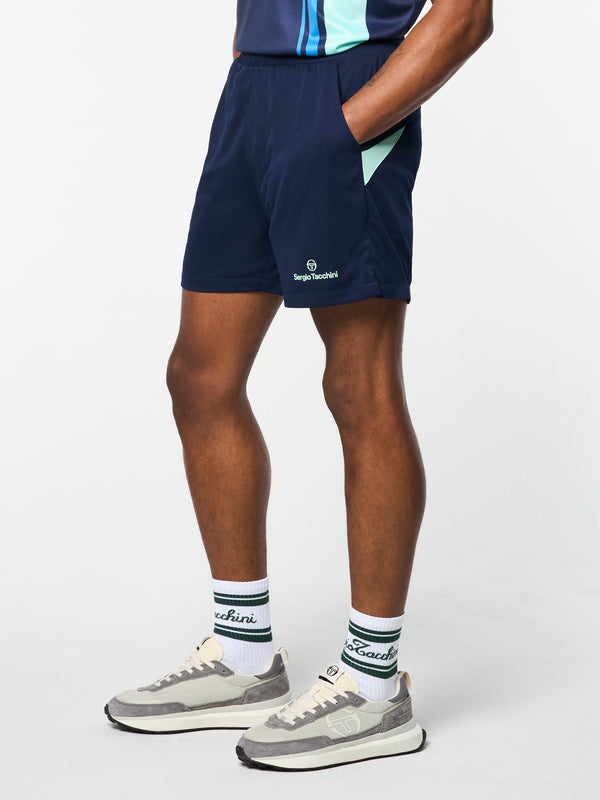 Sergio Tacchini Luca Piqué Short- Maritime Blue