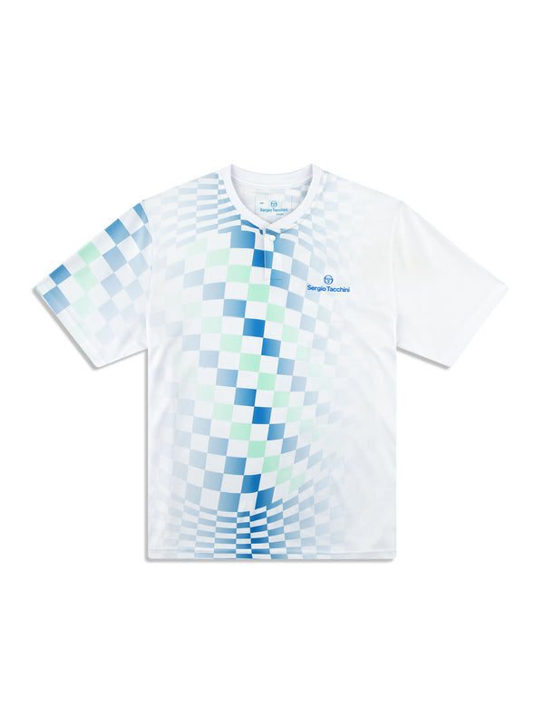 sergio tacchini Luca Piqué T-Shirt- Brilliant White