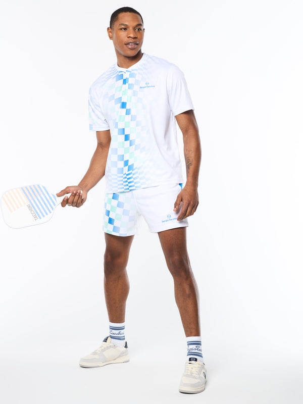 Sergio Tacchini Luca Piqué T-Shirt- Brilliant White