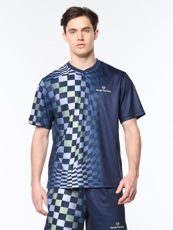 Sergio Tacchini Luca Piqué T-Shirt- Eclipse