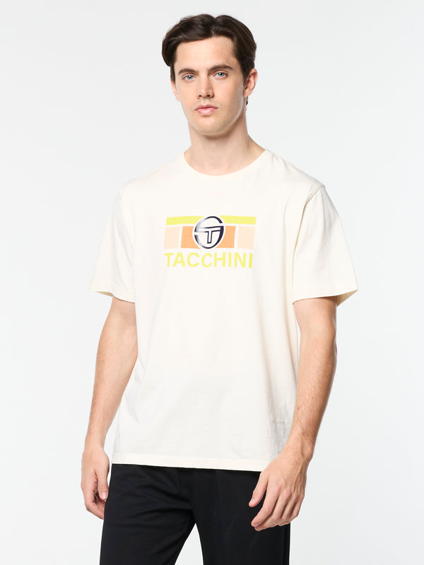 Sergio Tacchini Marca T-Shirt- Gardenia