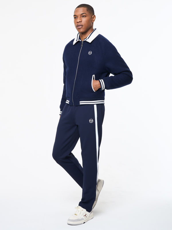 Sergio Tacchini Marco Varsity Jacket- Maritime Blue