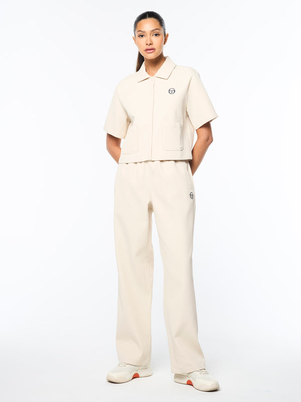 Sergio Tacchini Mia Cropped Shirt- Fog