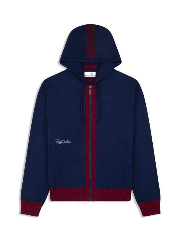 sergio tacchini Miglia Hoodie- Maritime Blue