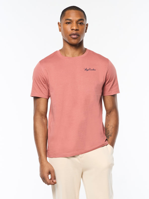 Sergio Tacchini Mossa T-Shirt- Light Mahogany