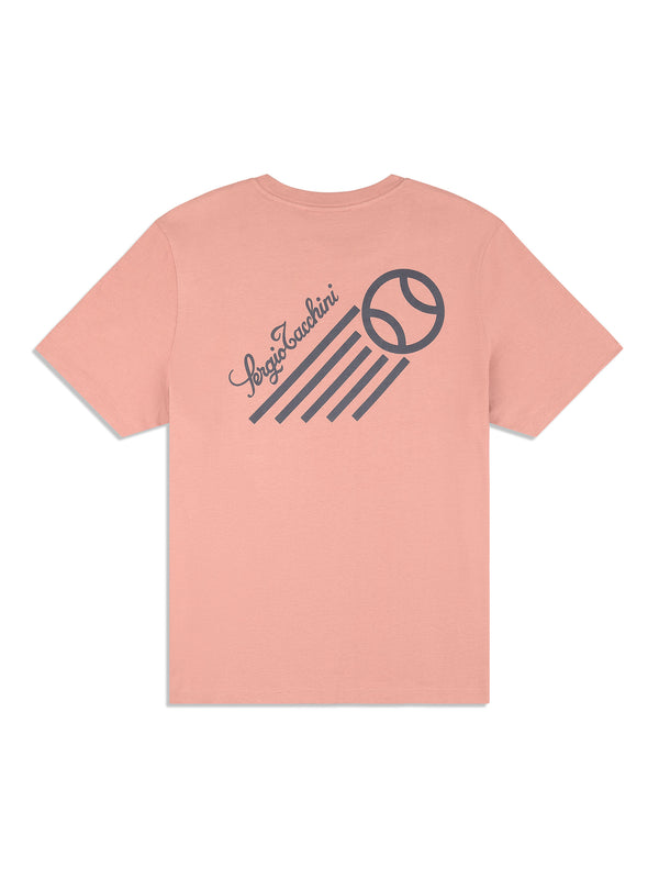 Sergio Tacchini Mossa T-Shirt- Light Mahogany