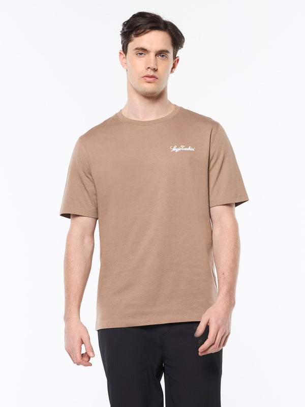 Sergio Tacchini Mossa T-Shirt- Taupe Grey