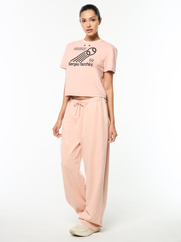 Sergio Tacchini Nera Boxy Tee- Evening Sand