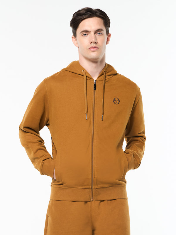 Sergio Tacchini Netto Hoodie- Bronze Brown