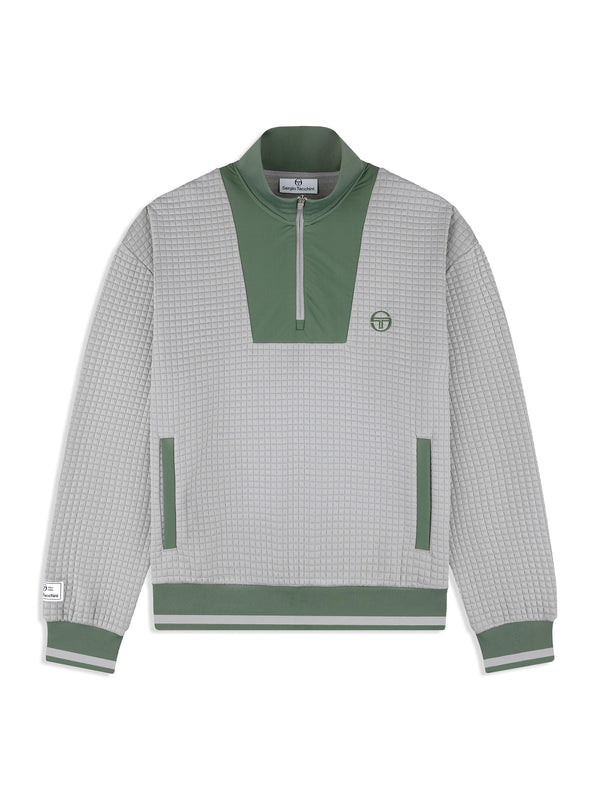 sergio tacchini Netto Quarter Zip- Sleet