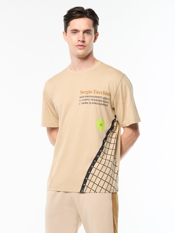 Sergio Tacchini Netto T-Shirt- Humus