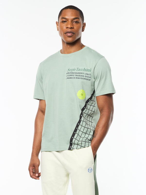 Sergio Tacchini Netto T-Shirt- Slate Gray