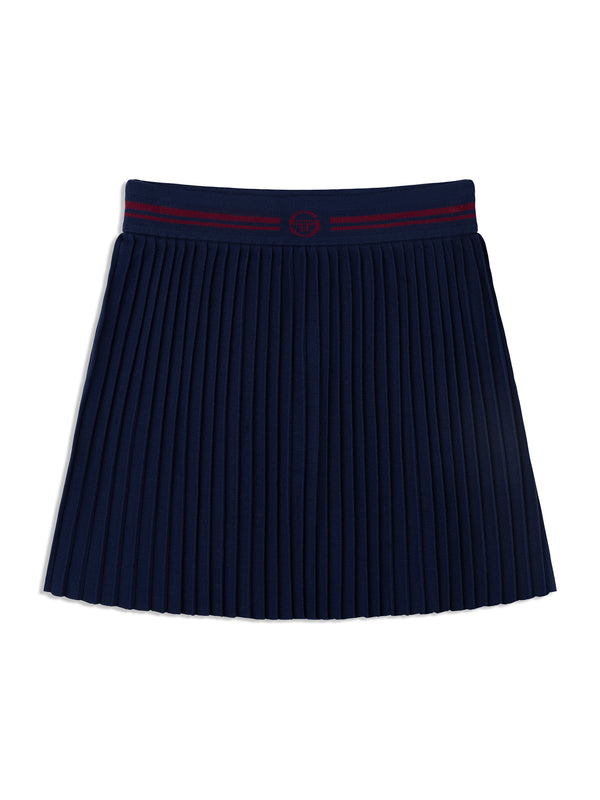 sergio tacchini Nota Knit Skirt- Maritime Blue