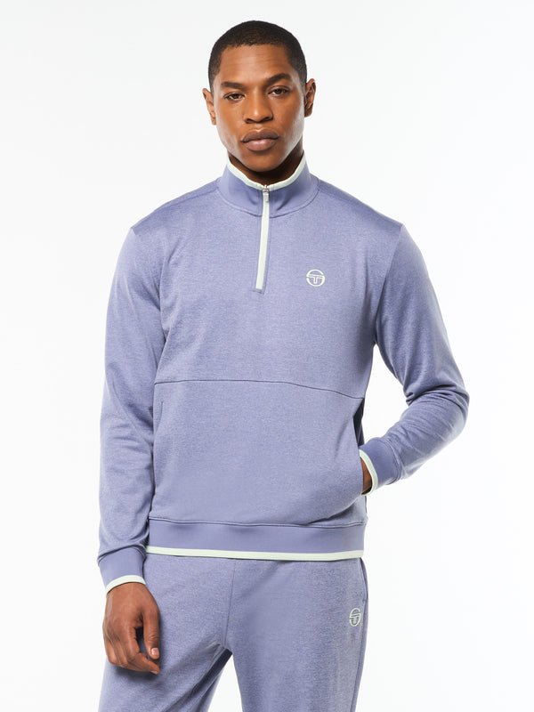 Sergio Tacchini Nuvola Quarter Zip- Heron