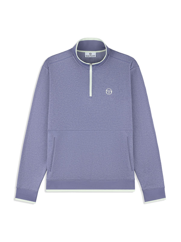 sergio tacchini Nuvola Quarter Zip- Heron