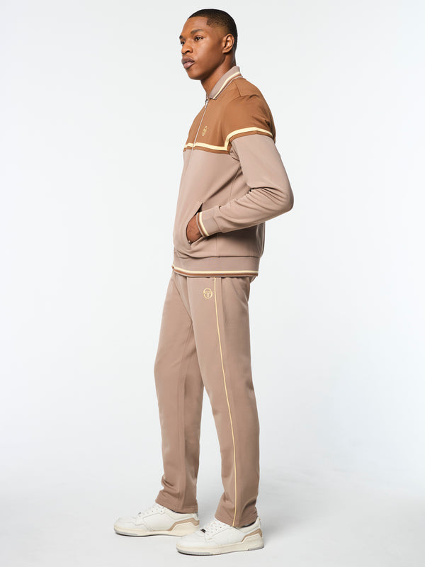 Sergio Tacchini Olmi Track Jacket- Taupe Grey