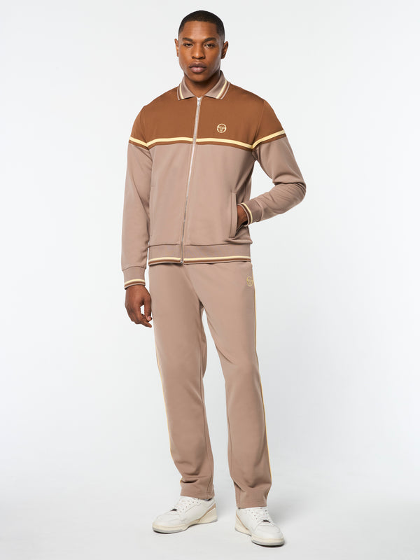 Sergio Tacchini Olmi Track Jacket- Taupe Grey