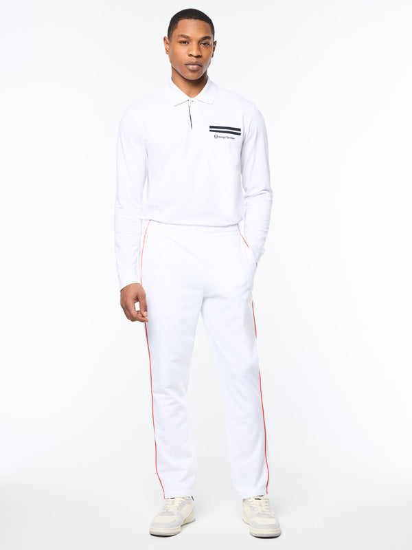 Sergio Tacchini Olmi Track Pant- Brilliant White