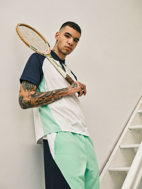 Sergio Tacchini Pagia Court Polo- Green Ash
