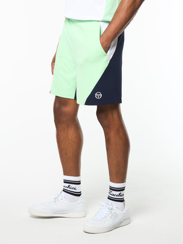 Sergio Tacchini Pagia Court Short- Green Ash