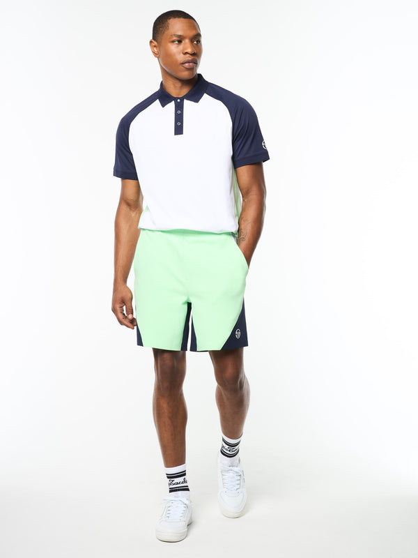 Sergio Tacchini Pagia Court Short- Green Ash