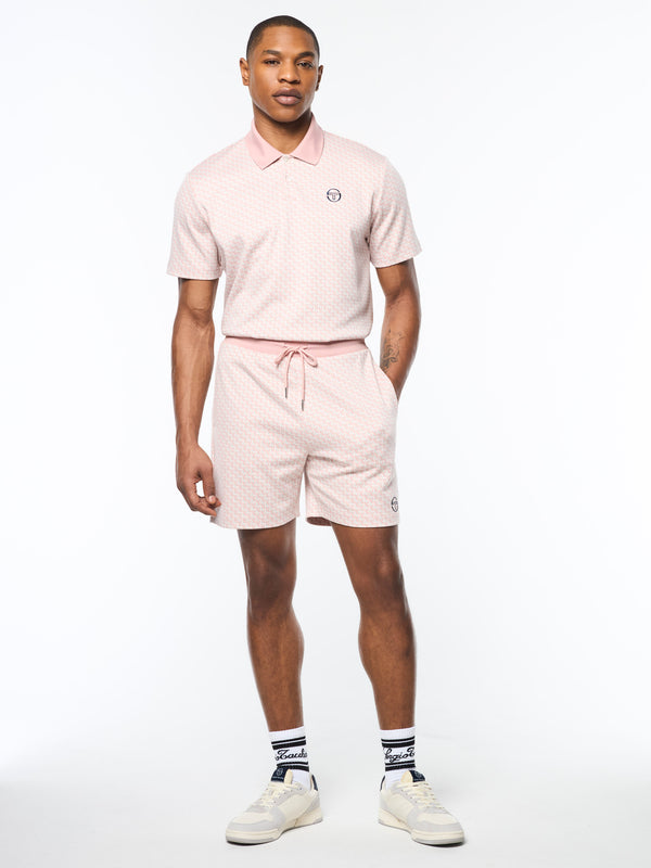 Sergio Tacchini Paolo Knit Shorts- Pale Mauve