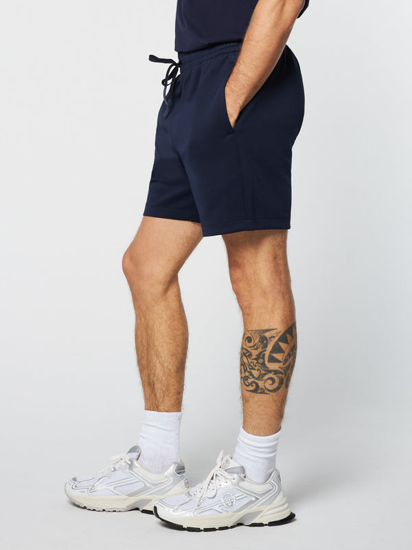 Sergio Tacchini Perforata Short- Maritime Blue