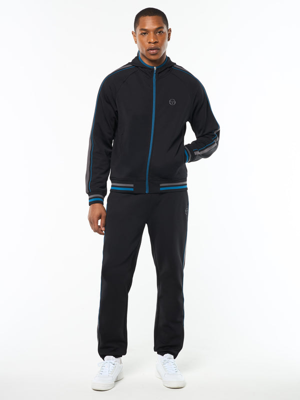 Sergio Tacchini Pietro Track Jacket- Black Beauty