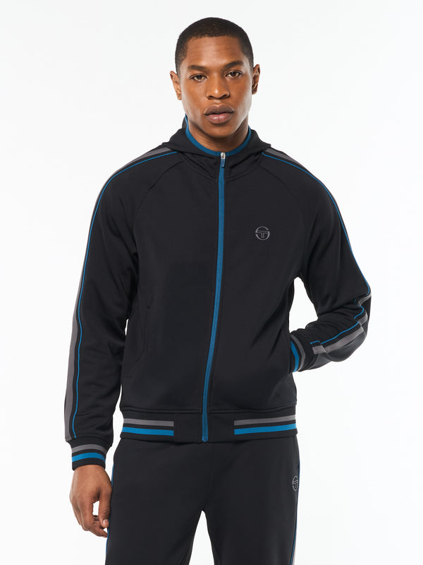 Sergio Tacchini Pietro Track Jacket- Black Beauty