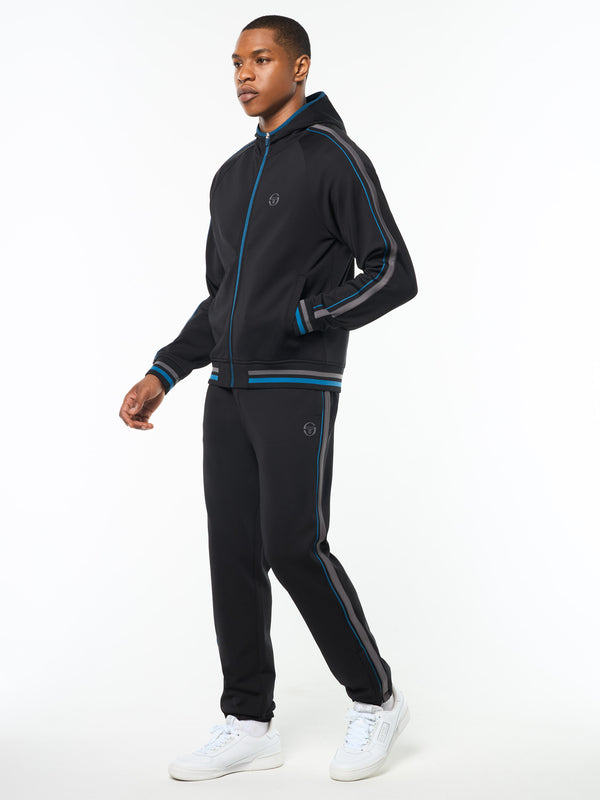Sergio Tacchini Pietro Track Jacket- Black Beauty