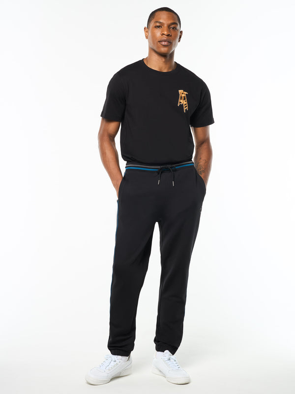Sergio Tacchini Pietro Track Pant- Black Beauty