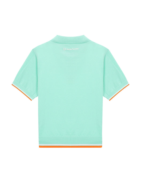Sergio Tacchini Preppy Knit Polo- Light Mint