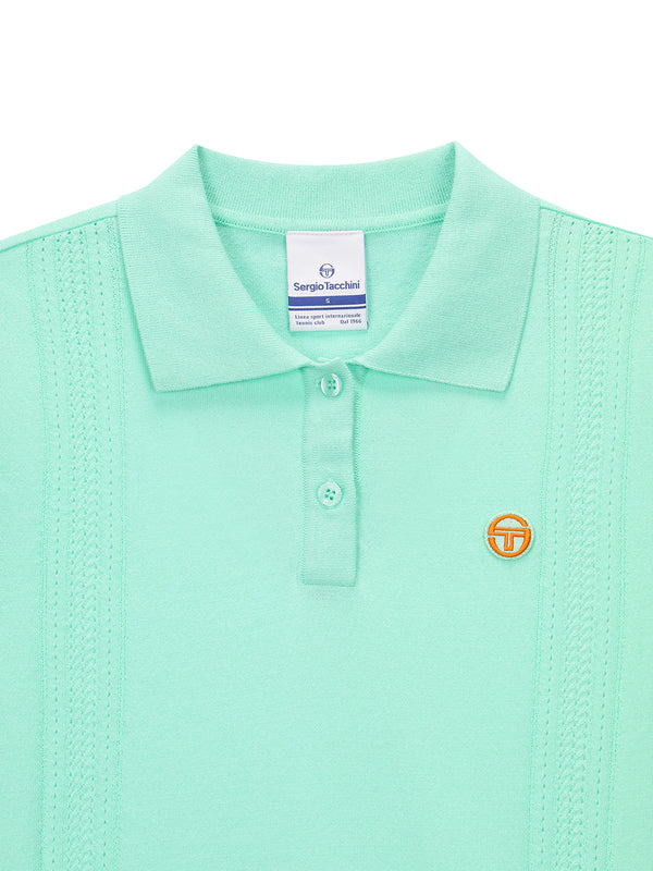 Sergio Tacchini Preppy Knit Polo- Light Mint