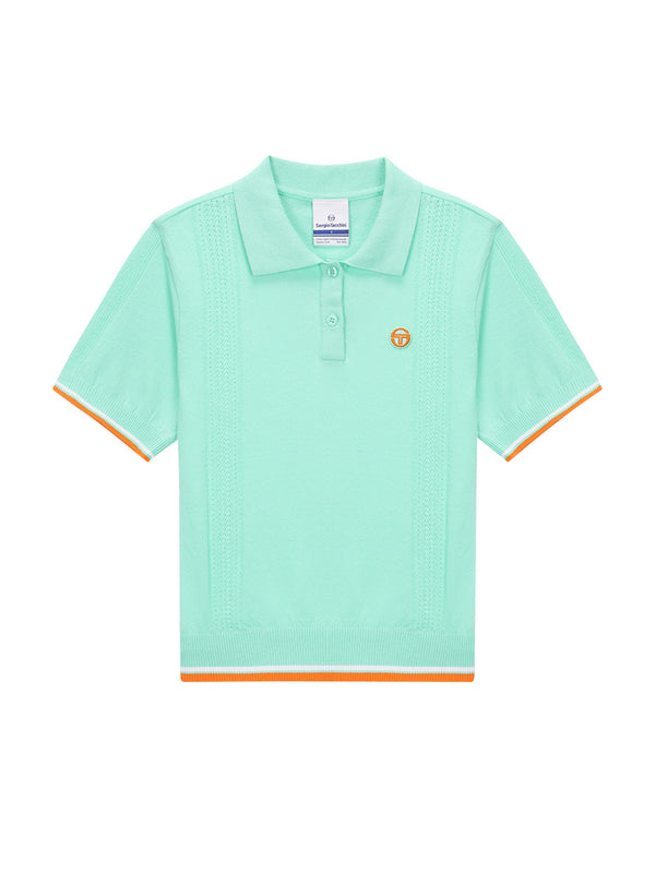 sergio tacchini Preppy Knit Polo- Light Mint