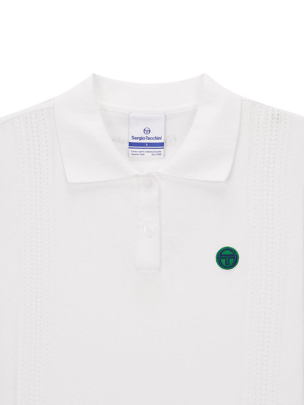 Sergio Tacchini Preppy Knit Polo- Off White