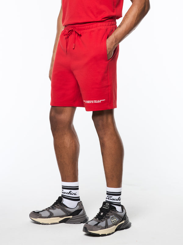 Sergio Tacchini Presto Short- Adrenaline Rush/ White