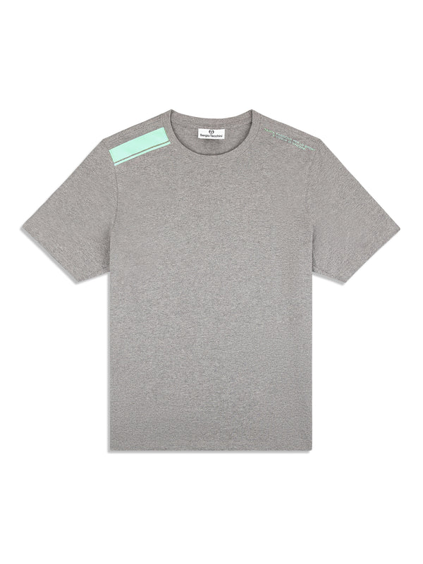 sergio tacchini Presto T-Shirt- Heather Grey