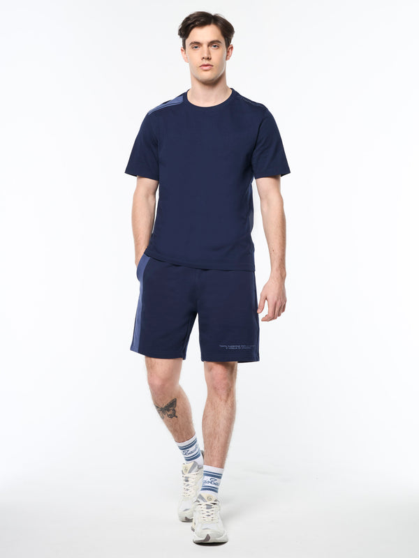 Sergio Tacchini Presto T-Shirt- Maritime Blue