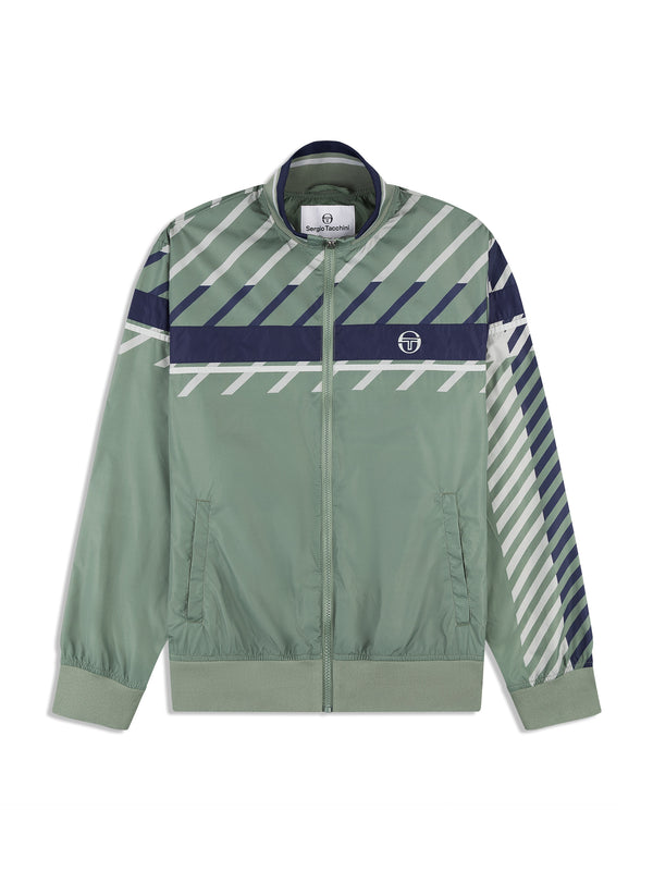 sergio tacchini Quadretto Track Jacket- Duck Green