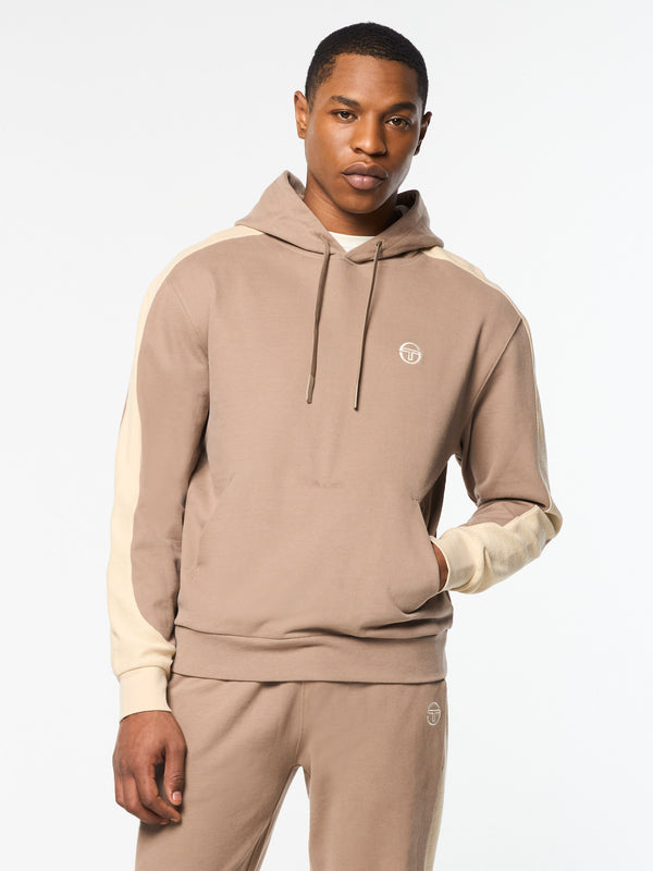 Sergio Tacchini Remo Hoodie- Taupe Grey