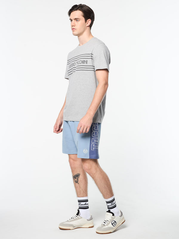 Sergio Tacchini Remo T-Shirt- Heather Grey