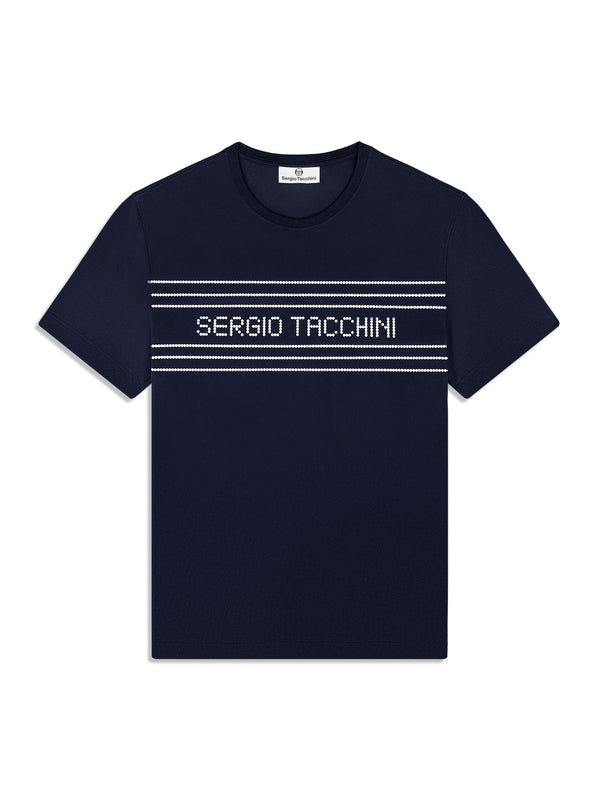 sergio tacchini Remo T-Shirt- Maritime Blue