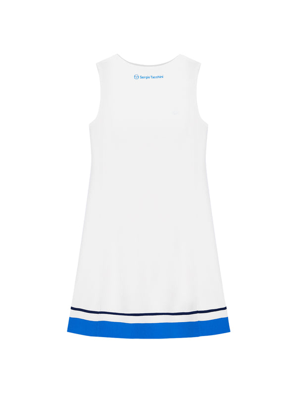 Sergio Tacchini Resort Flare Dress- Off White