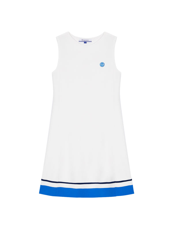 sergio tacchini Resort Flare Dress- Off White