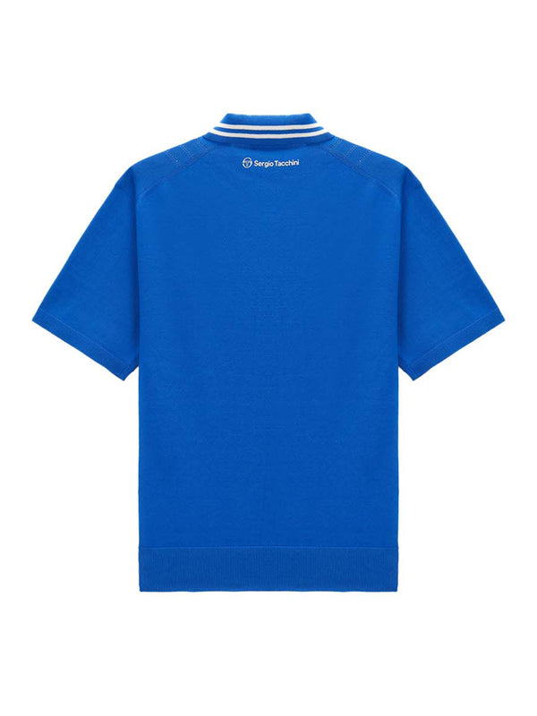 Sergio Tacchini Resort Knit Polo - Dark Blue
